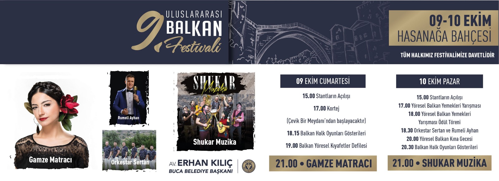 İzzet Atan Anısına Düzenlenecek 9. Balkan Festivali'ne Geri Sayım Başladı