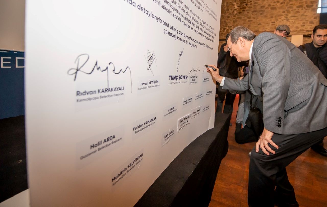 İzmir’in başkanlarından sürdürülebilirlik taahhüdü