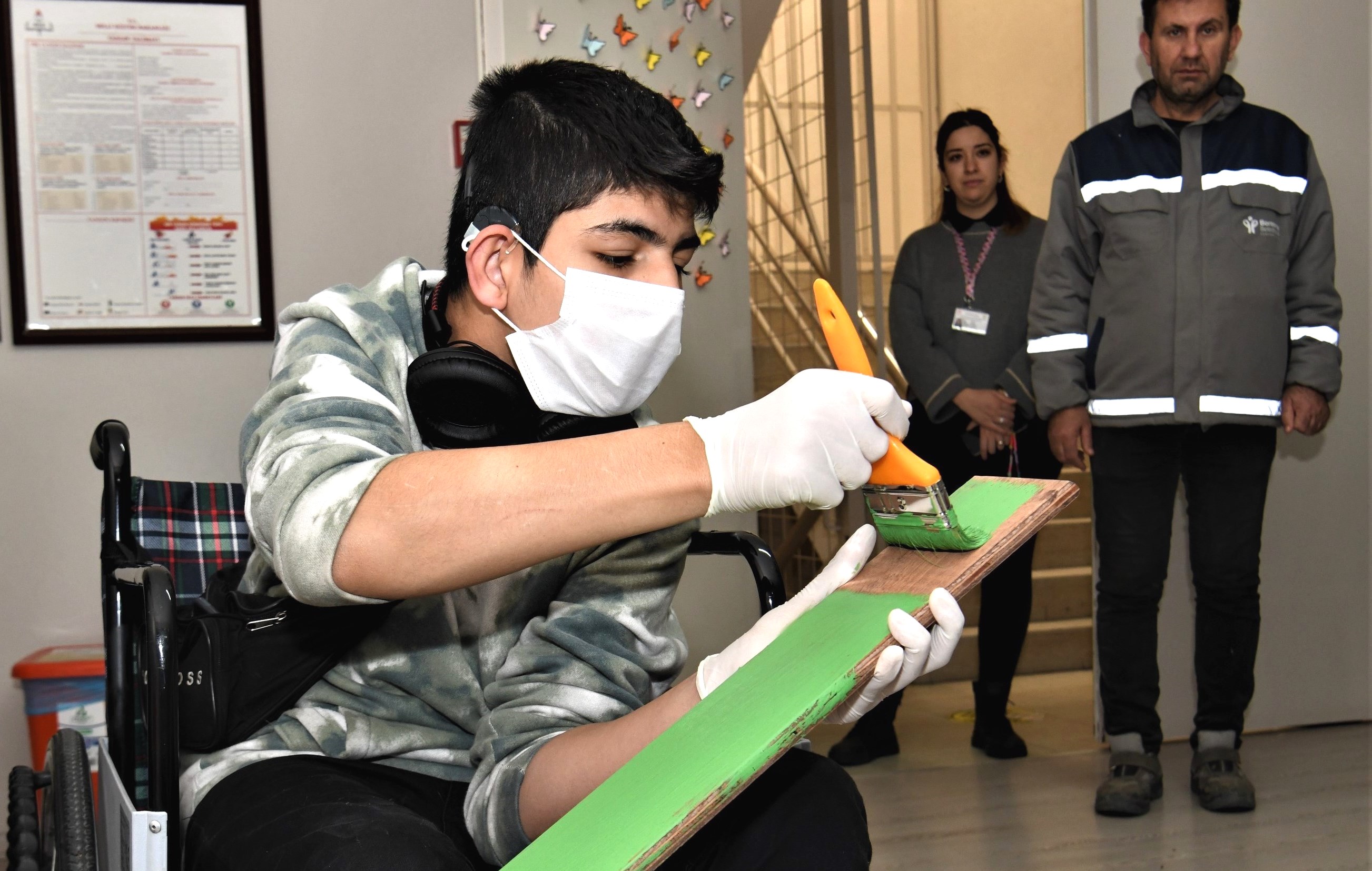 Bornova'da farkındalık yaratan maç