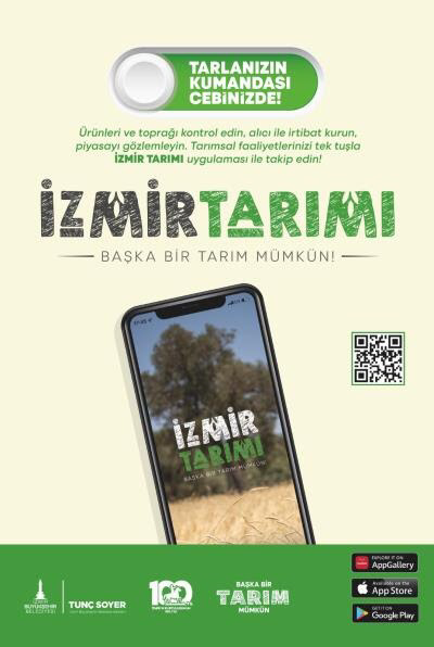 İzmir Tarımı mobil uygulaması 2022'nin en iyi projesi seçildi