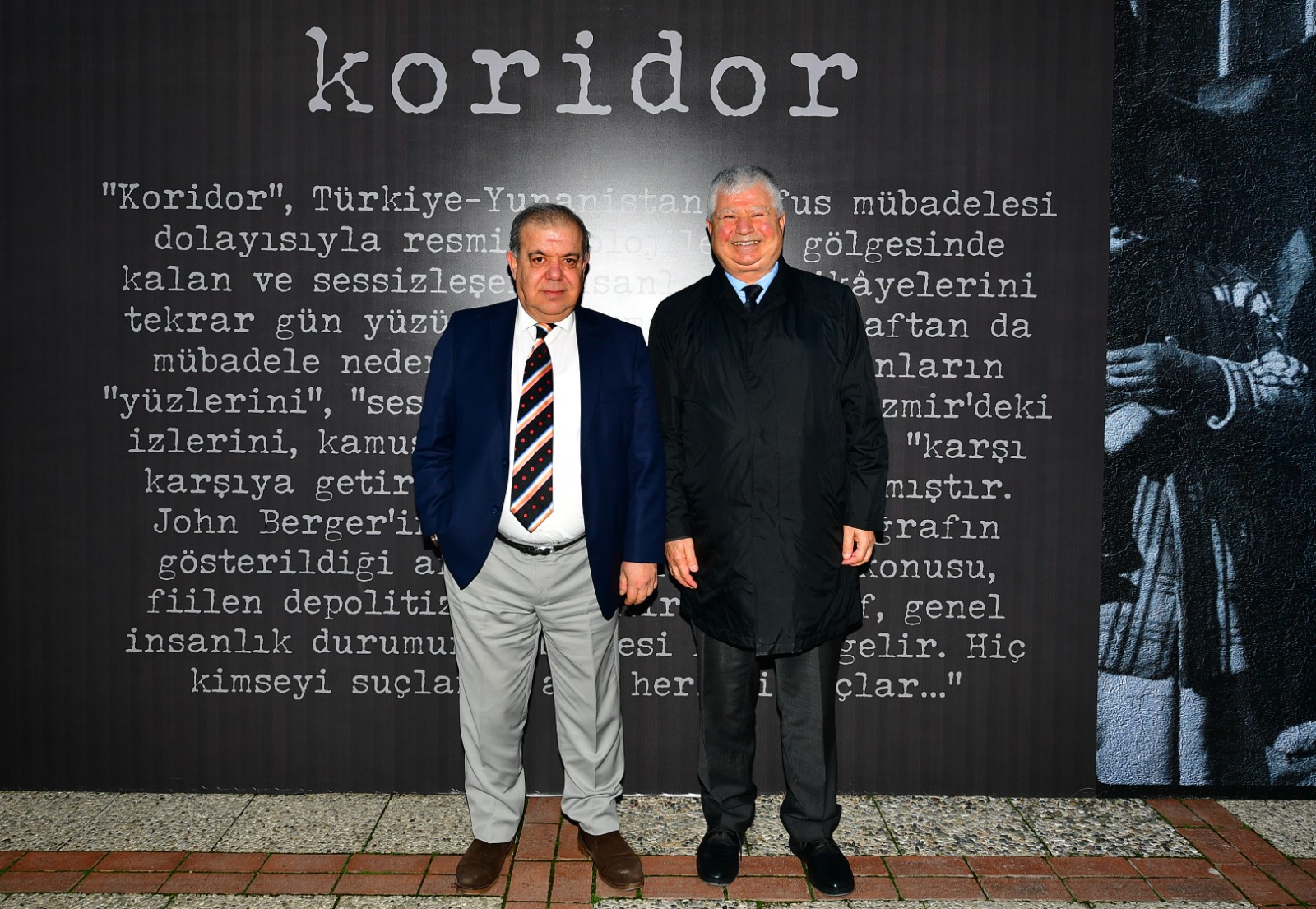 Mübadelenin 100'üncü yılında "Koridor" açıldı