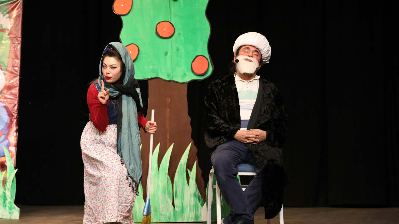 Narlıdereli çocuklar, Nasrettin Hoca ile eğlendi