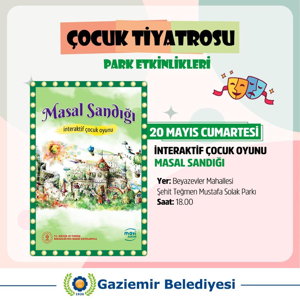 Çocuk tiyatroları parklara taşınıyor