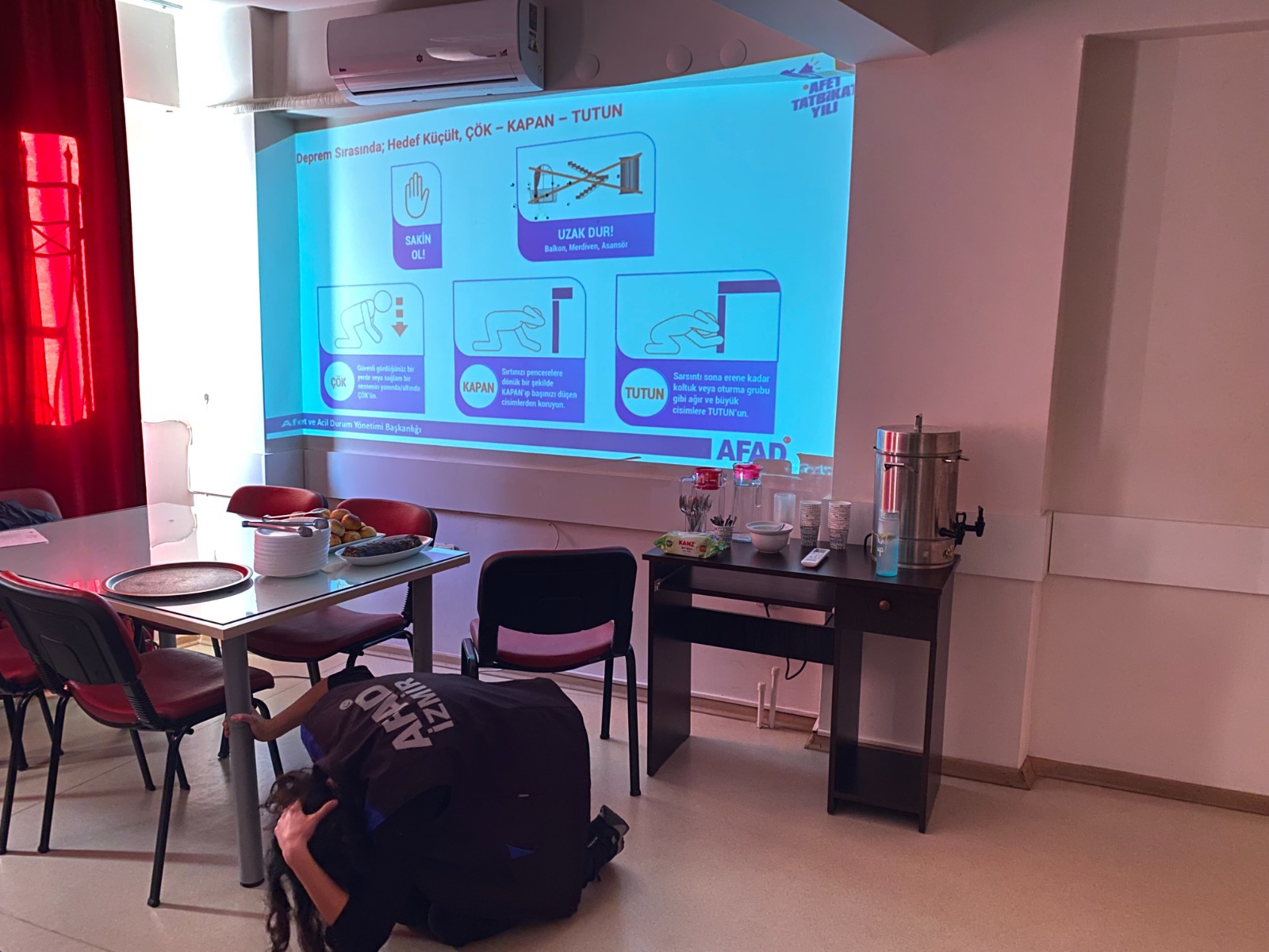 Öğrencilere Afad Eğitimi