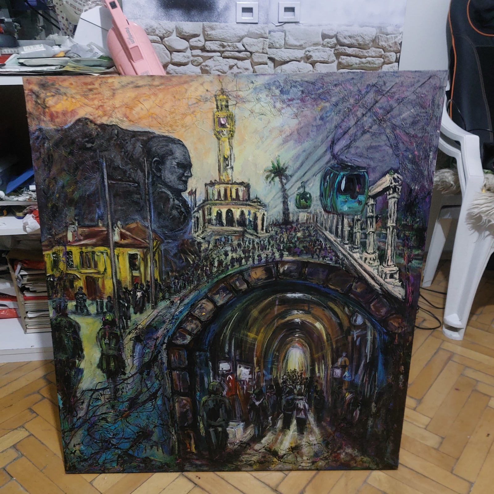 "Benim Gözümden "adlı resim sergisine Karabağlar Belediyesinden ev sahipligi