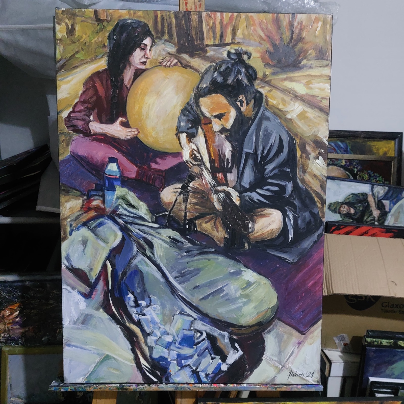 "Benim Gözümden "adlı resim sergisine Karabağlar Belediyesinden ev sahipligi