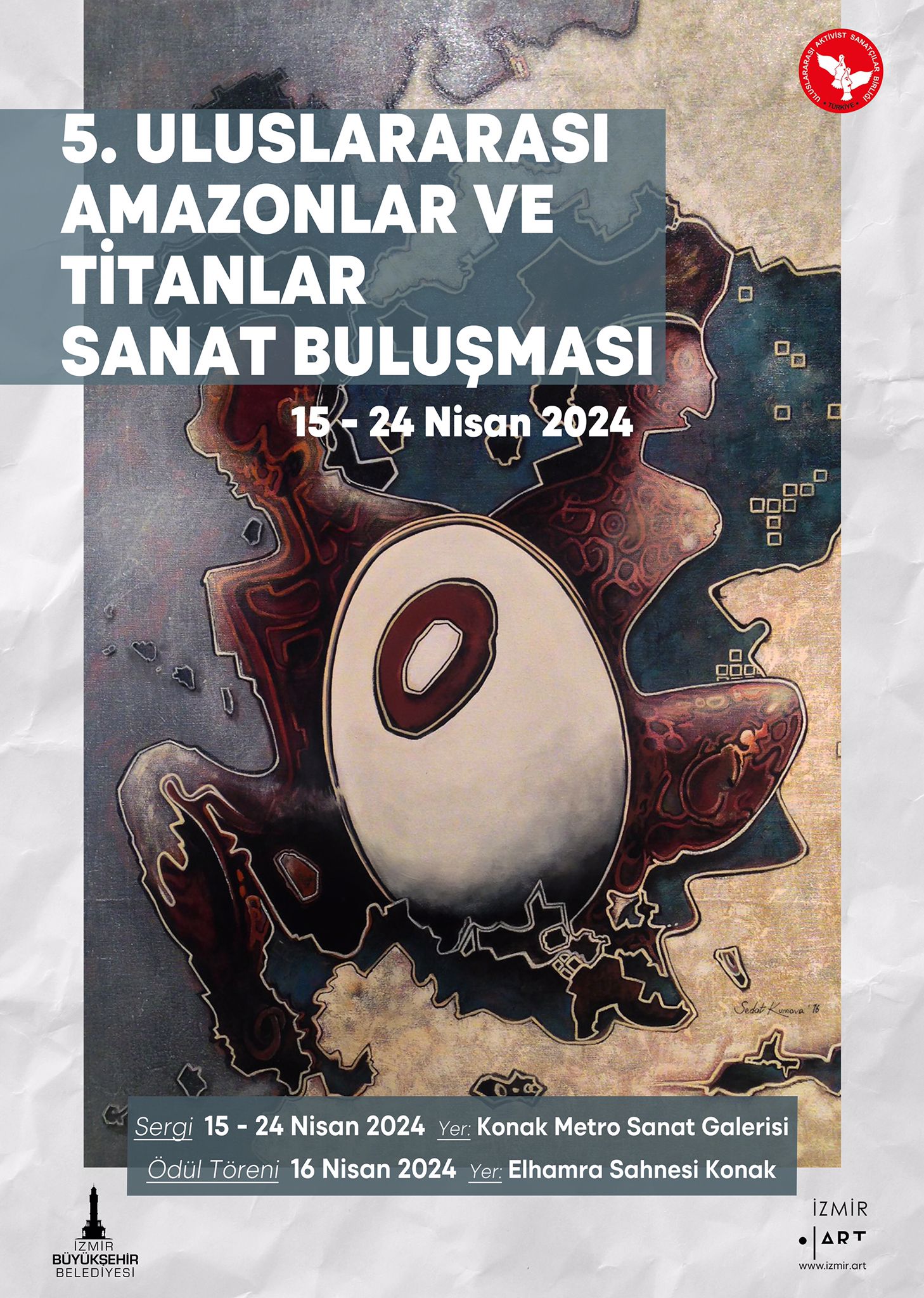 İzmir'de dünya sanat günü etkinliklerle kutlandı