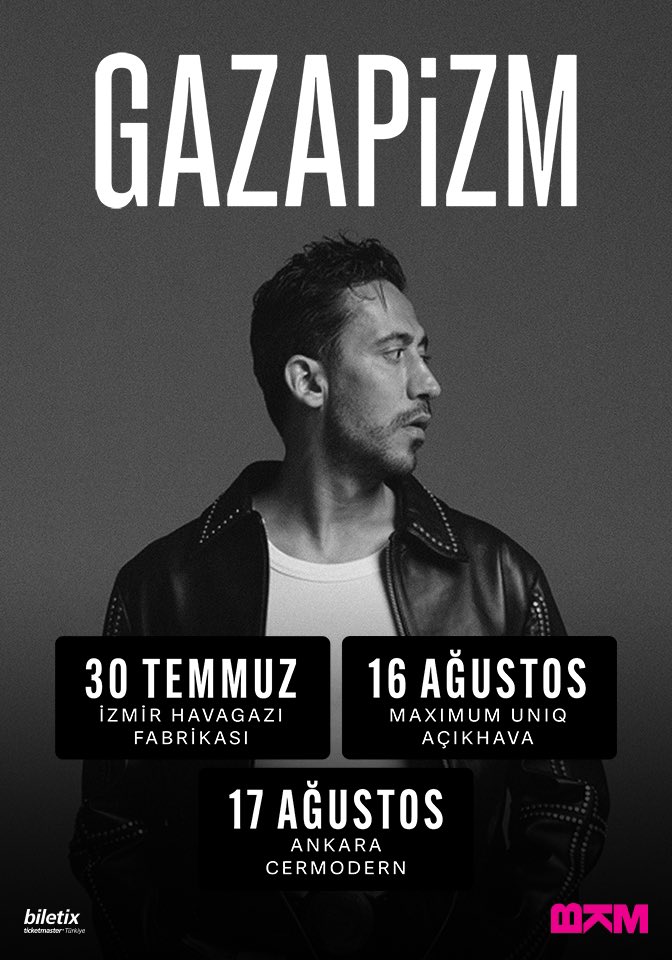 30 Temmuz'da İzmir'de Ritim Rüzgarı: Gazapizm Konser Veriyor!