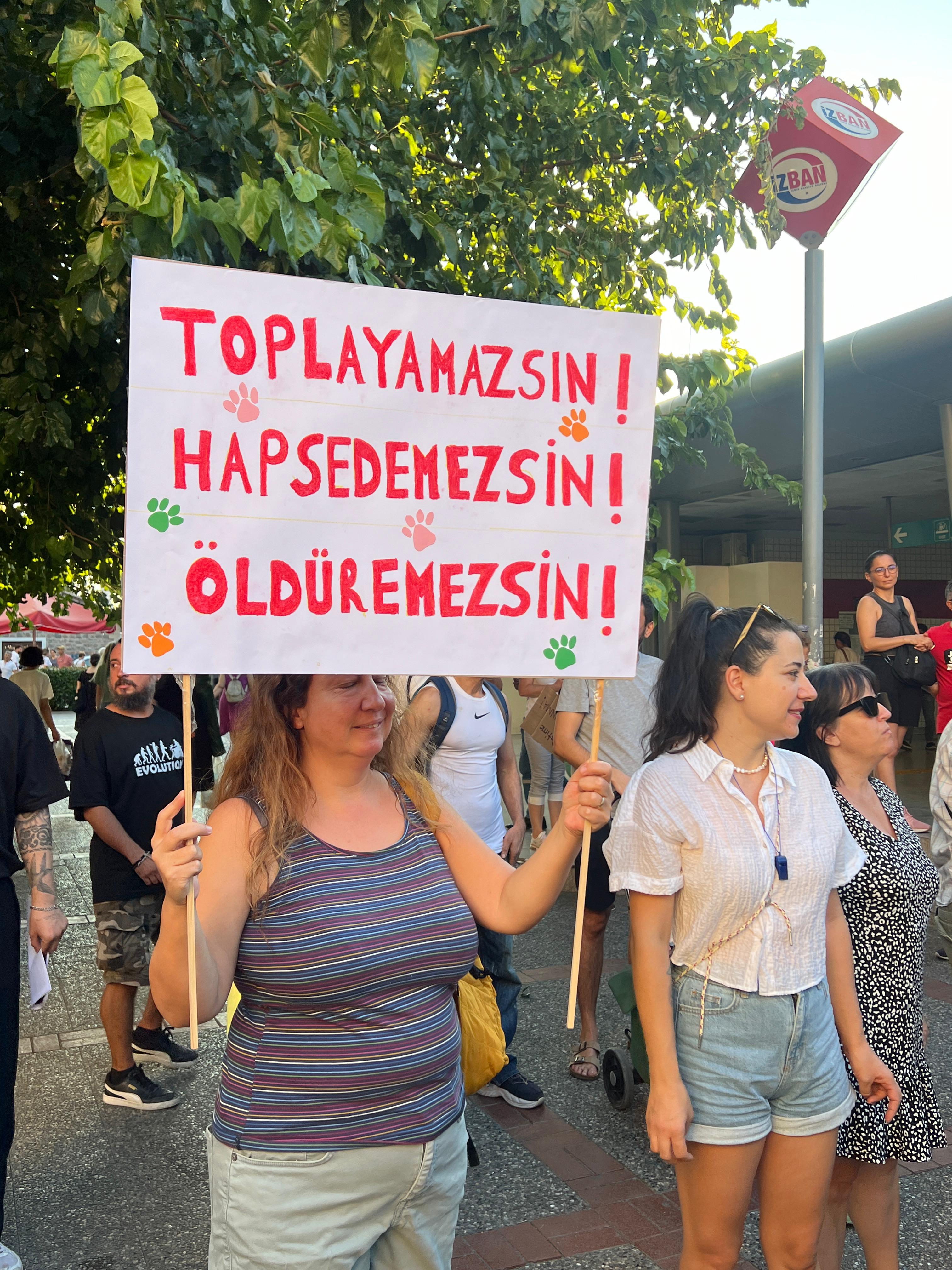 Vicdanın Sesi Karşıyaka'da Yükseliyor: Hayvan Katliamına Hayır