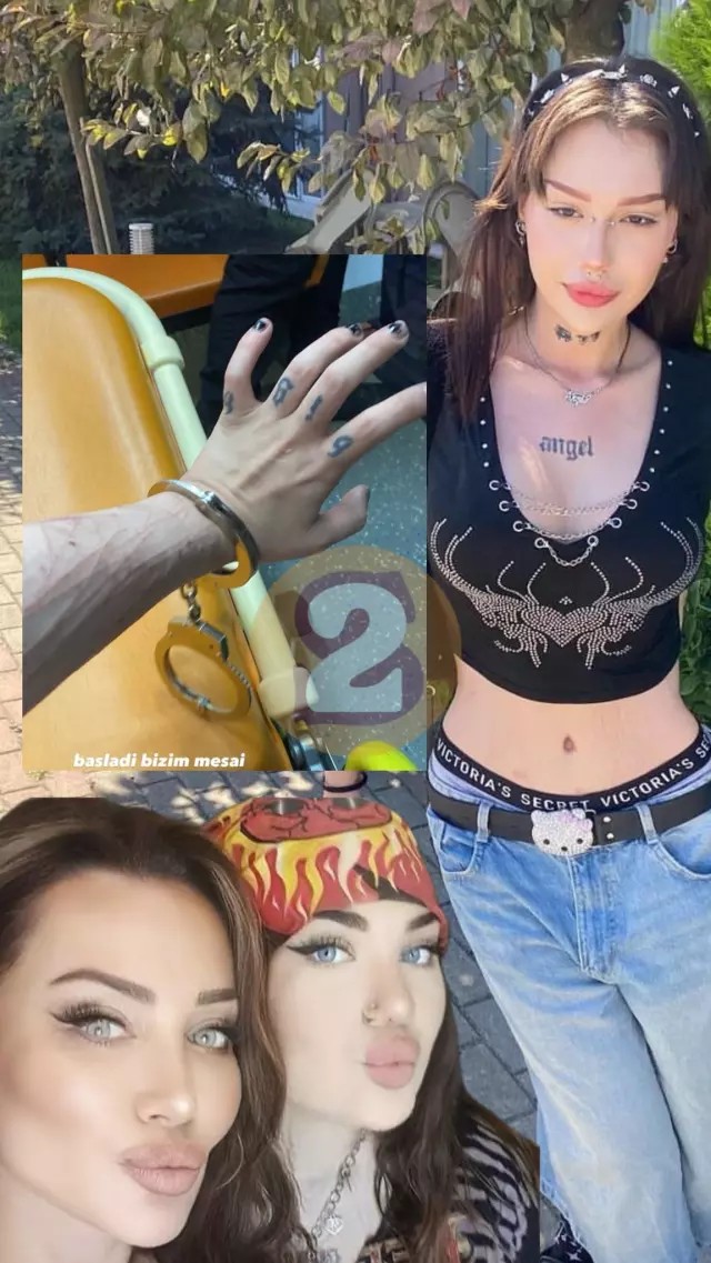 Annesinin "madde bağımlısı" dediği Umut Akyürek'in kızından kelepçeli paylaşım