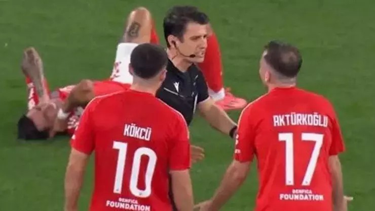 Golün iptal olduğunu gören Kerem Aktürkoğlu Halil Umut Meler ile tartıştı