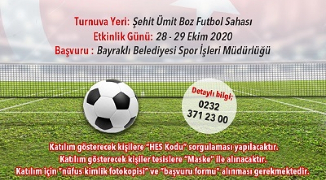 29 Ekim&#039;de Ayak Tenisi Turnuvası