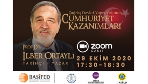 BASİFED, İlber Ortaylı ile Cumhuriyet’i kutlayacak