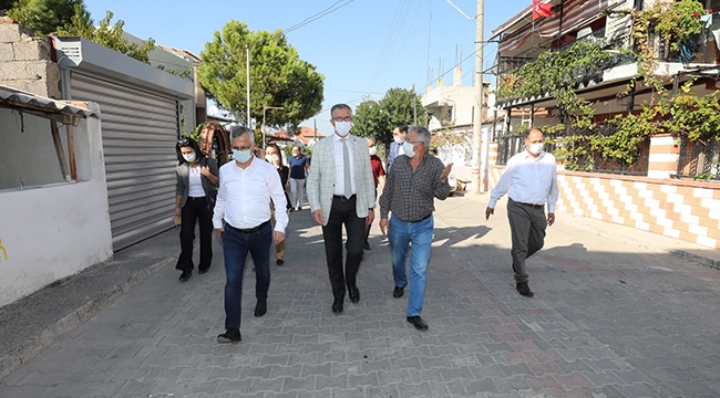 Başkan Arda ve ekibinden Sarnıç çıkarması