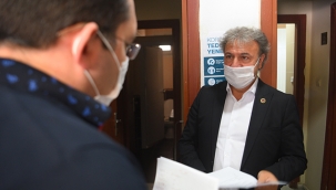 Başkan İduğ’dan şantiye denetlemesi