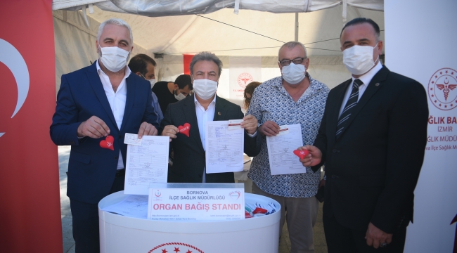 Başkan İduğ: “Kalbimi Bornova’ya bağışlıyorum”