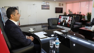 Başkan Mustafa Kayalar AB Proje Toplantısına Katıldı