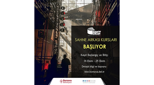 BBŞT’den Sahne Arkası Kursu