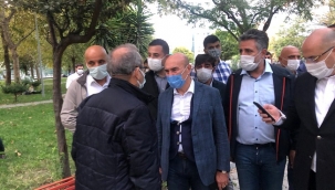 Büyükşehir afetzedelerin yanında