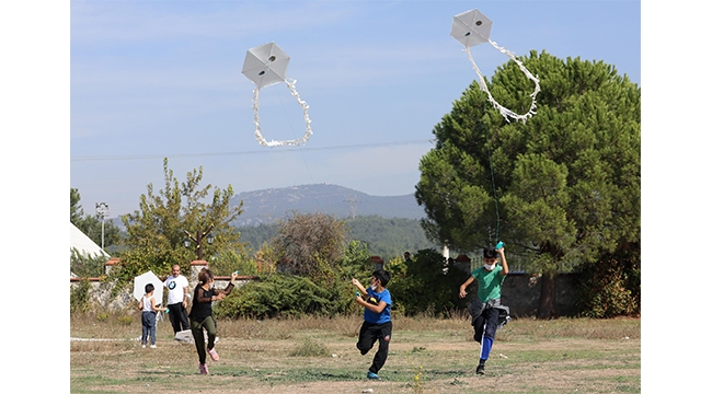 Gölet’te uçurtma şenliği heyecanı