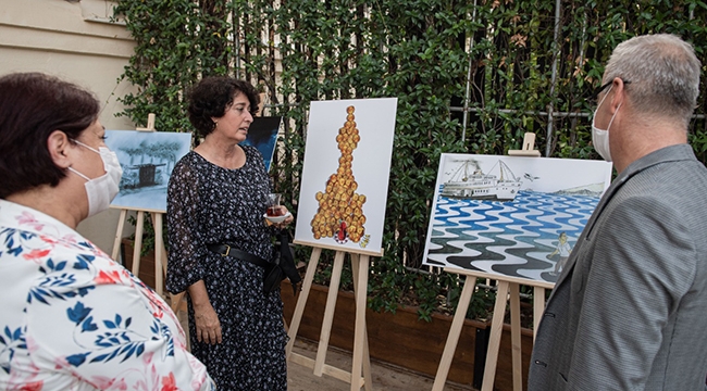 &quot;Hey İzmirli&quot; karikatür sergisi açıldı