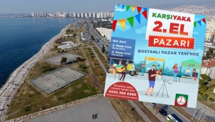 Karşıyaka’da “2. El Pazarı” açılıyor