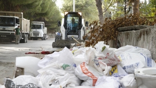 Konak’ta 7/24 molozla mücadele