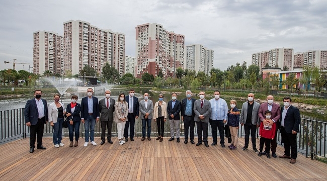 Peynircioğlu Deresi ve çevresinde yepyeni bir yaşam alanı doğdu