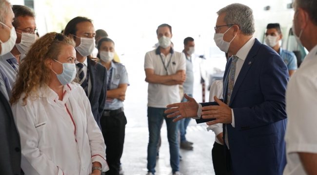 Rektör Budak’tan, Acil Servis çalışanlarına ziyaret