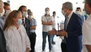 Rektör Budak’tan, Acil Servis çalışanlarına ziyaret