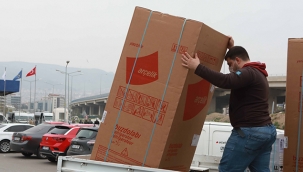 88 aileye 3'lü beyaz eşya seti dağıtılacak