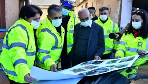Başkan Soyer, taşkınları sona erdirecek projeleri yerinde inceledi