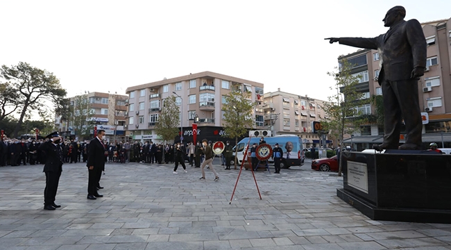 Buca’da Ata’ya saygı günü