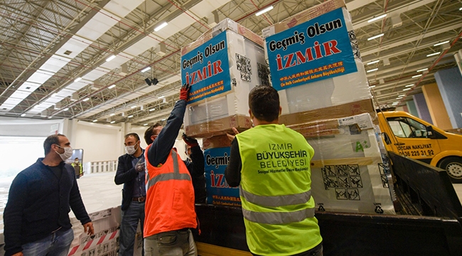 Çin Halk Cumhuriyeti’nden İzmirli depremzedelere destek