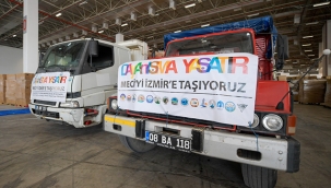 Dayanışma tırları Fuar İzmir’de