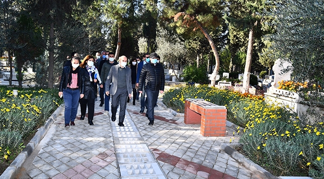 Işıkkent Mezarlığı yenileniyor