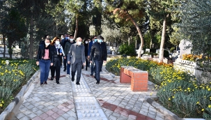 Işıkkent Mezarlığı yenileniyor