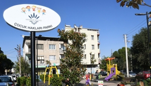 Karabağlar Belediyesi’nden Çocuk Hakları Parkı