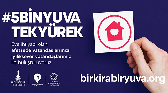 Orta hasarlı evler için de kira yardımı toplanıyor