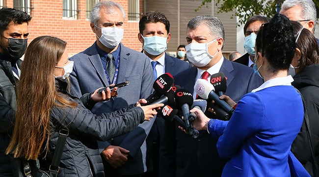 Sağlık Bakanı Fahrettin Koca’nın İzmir&#039;i Ziyaret etti