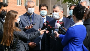 Sağlık Bakanı Fahrettin Koca’nın İzmir'i Ziyaret etti