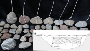 Yeşilova Höyüğü’nde balıkçı ağı bulundu