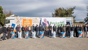 Aliağalı üreticilere de yem desteği