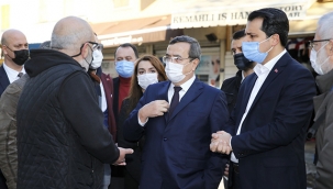 Başkan Batur’dan esnafa ‘yanınızdayız’ mesajı