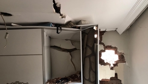 Çiğli’yi heyelan vurdu, 33 ev yıkılma tehlikesiyle karşı karşıya