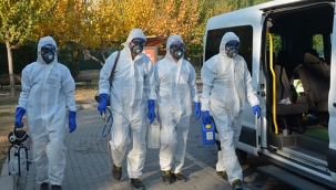 Kamuya açık 246 bin nokta dezenfekte edildi