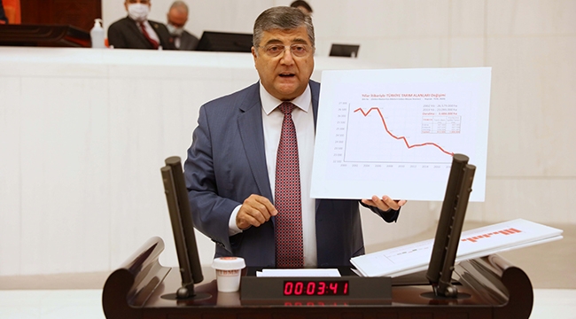 Milletvekili Sındır, “Ülkeyi ithalat cennetine, çiftçiyi borç batağına sürüklüyorsunuz!”