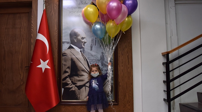 Minik Ayda’ya büyük sürpriz