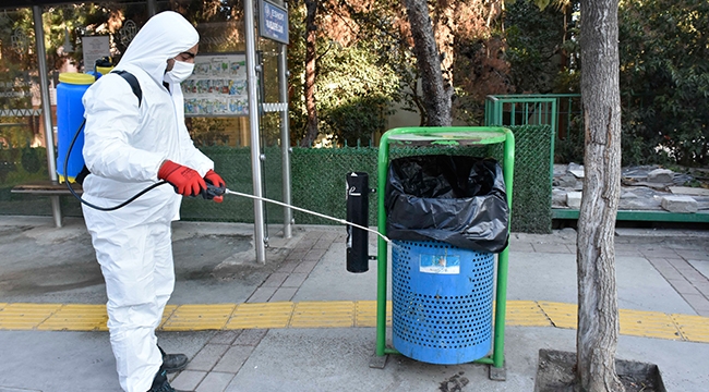 Narlıdere’de aralıksız ilaçlama!
