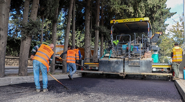 Yasaklar fırsata çevrildi asfalt mesaisi hız kazandı